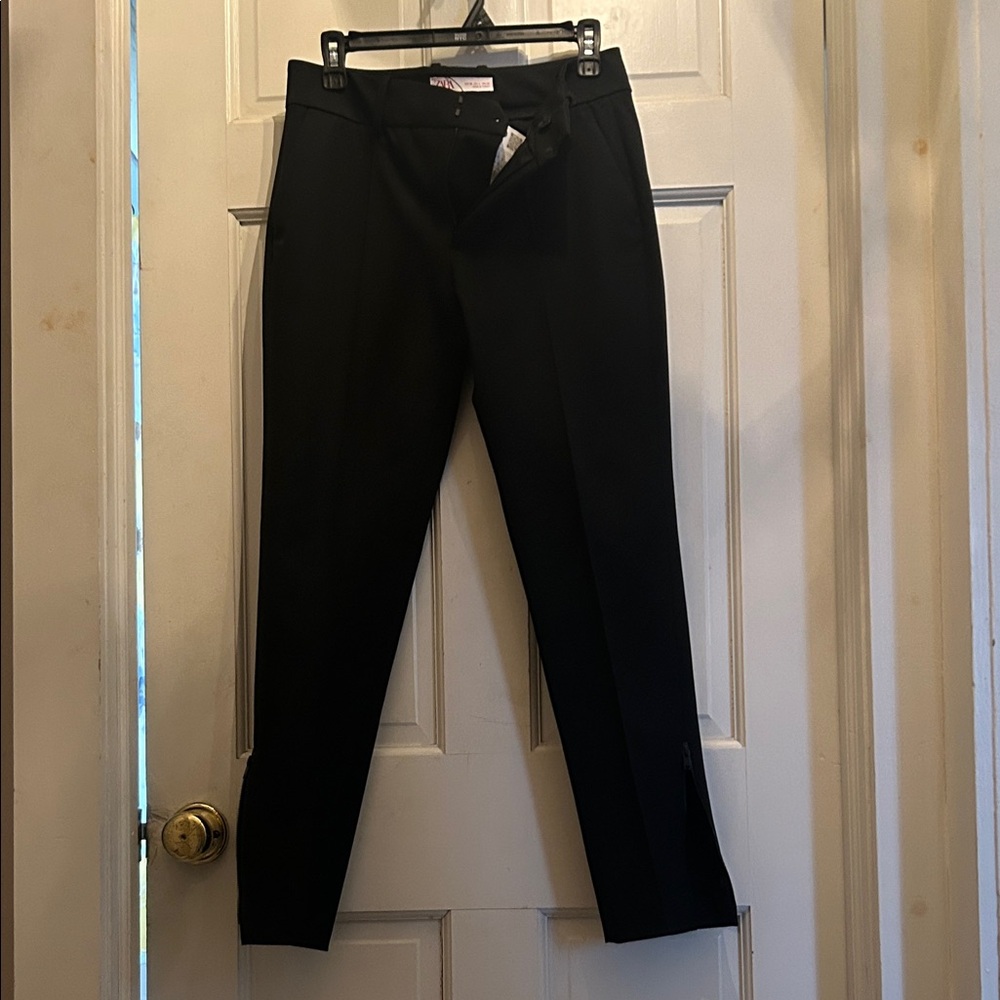 Zara Elegant Black Dress Pants